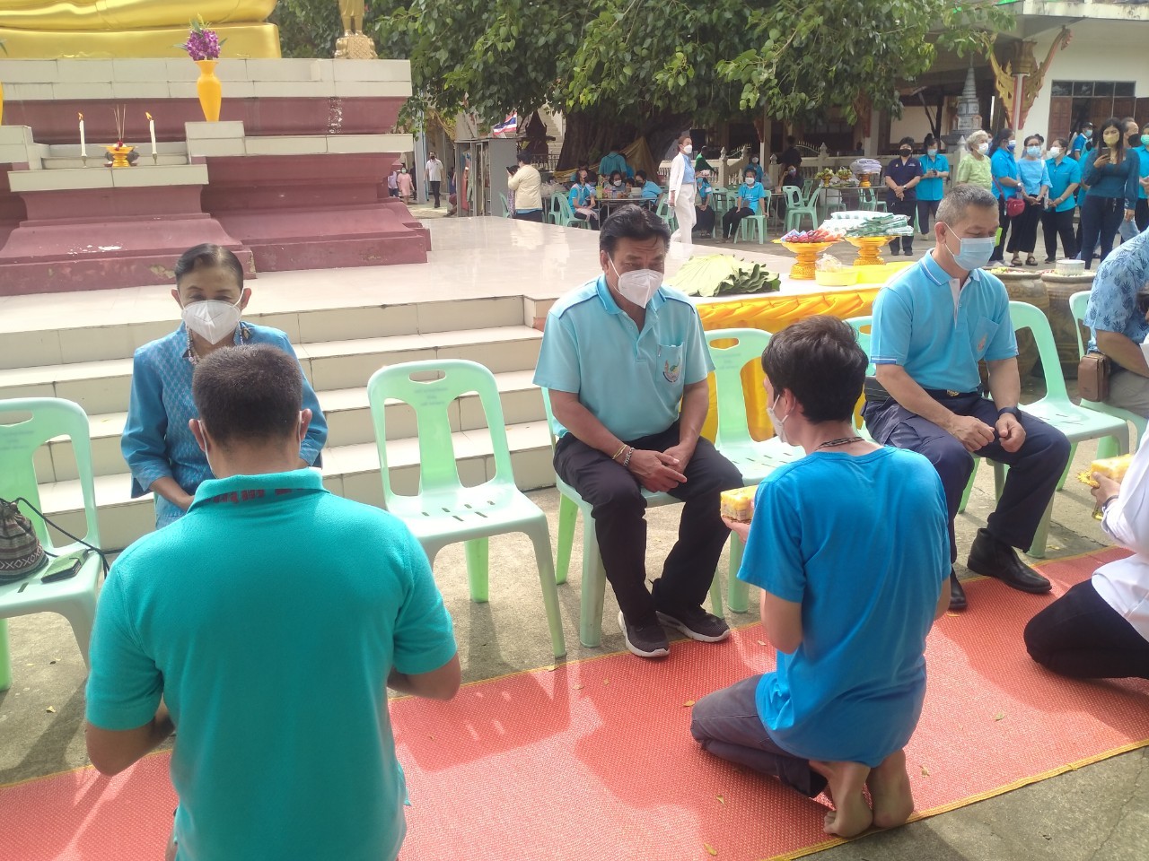 title - พิธีบรรชาอุปสมบทเฉลิมพระเกียรติสมเด็จพระนางเจ้าสิริกิติ์ พระบรมราชินีนาถ พระบรมราชชนนีพันปีหลวง เนื่องในโอกาสมหามงคลเฉลิมพระชนมพรรษา 90 พรรษา 12 สิงหาคม 2565